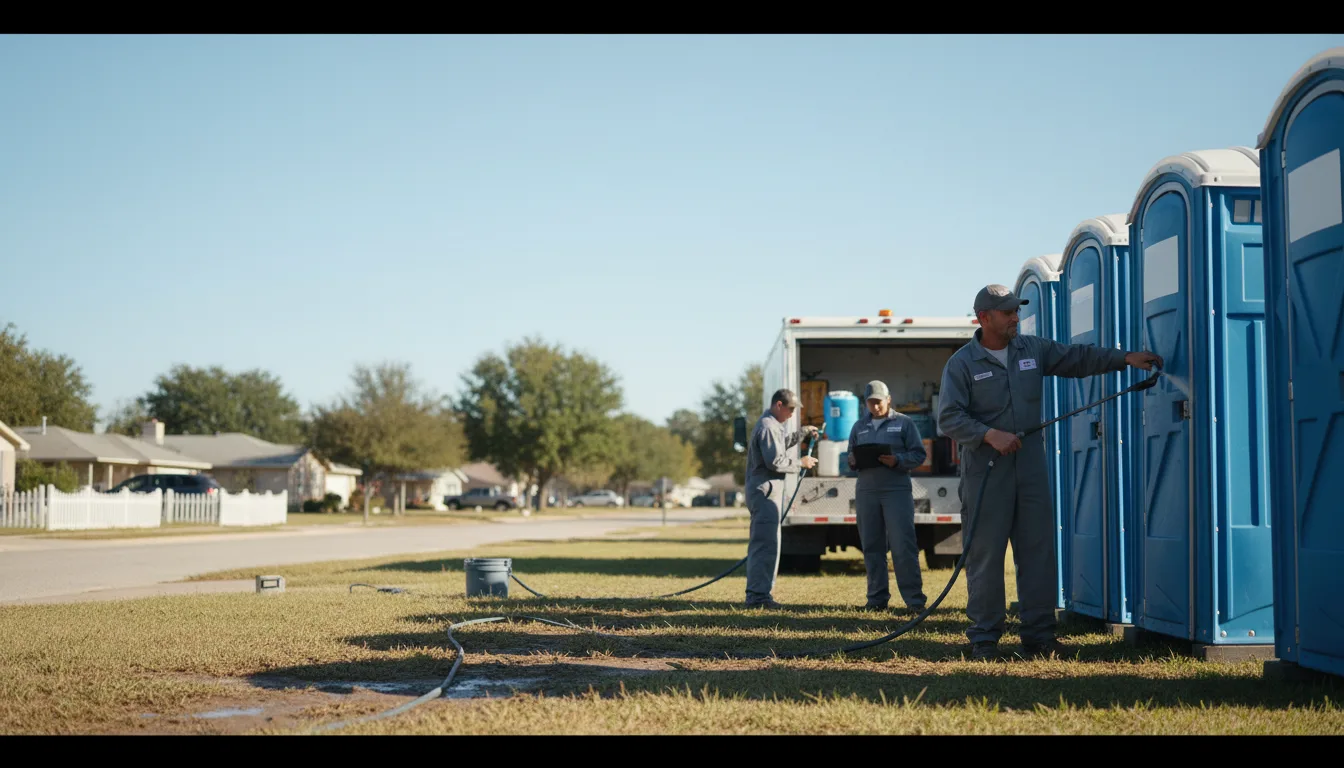 Long-Term Portable Toilet Rental in Thayer, IA near me